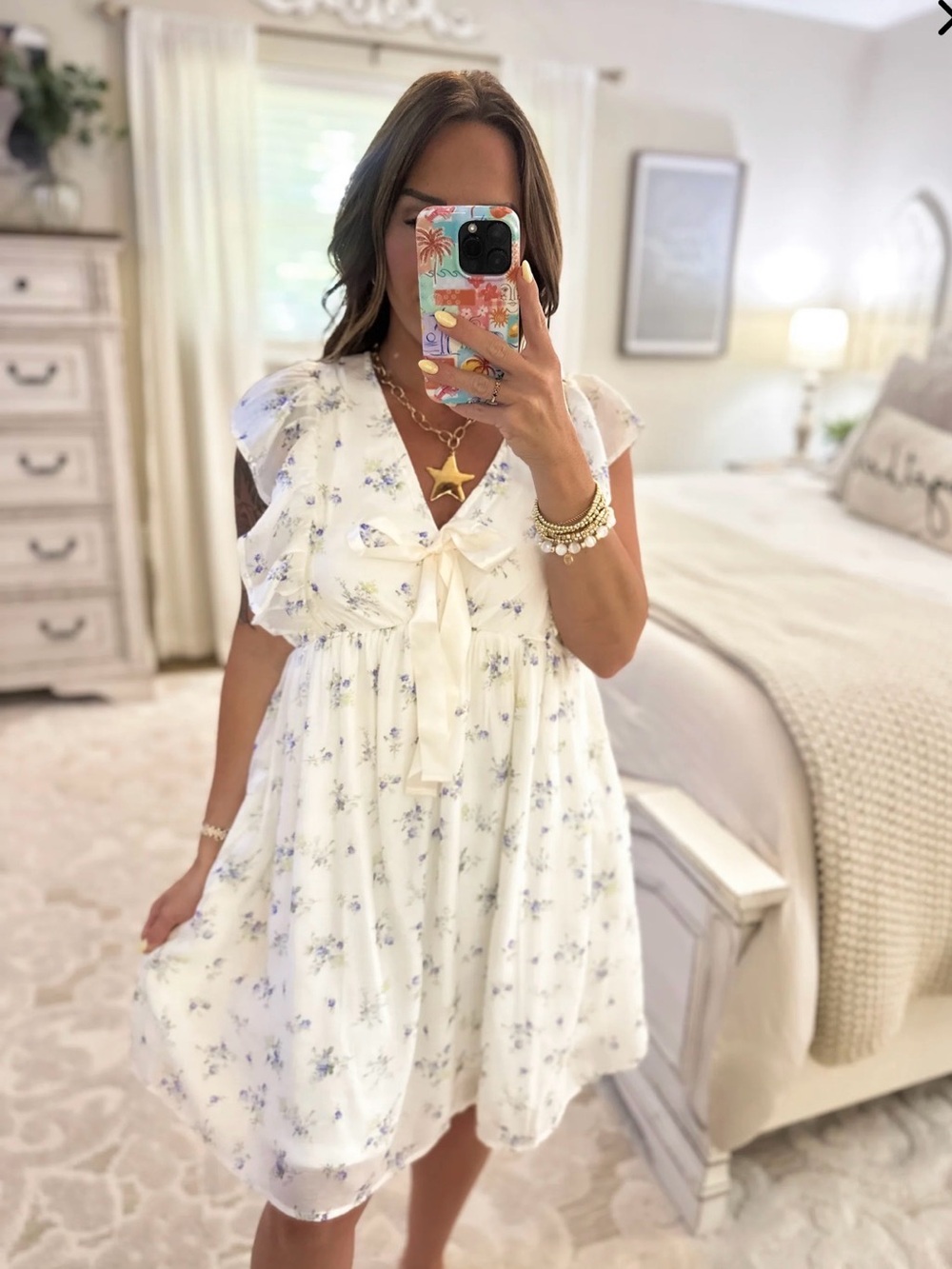 Flutter Floral Dress